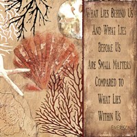 Emerson quote Fine Art Print