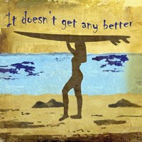 Girl Surf Fine Art Print