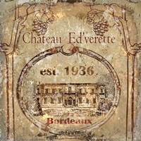 Chateau Ed'verette Fine Art Print