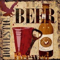 Domestic Beer Fine Art Print
