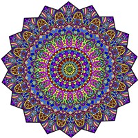 Mystical Mandala Fine Art Print