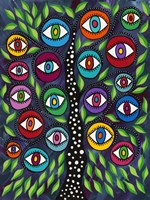 Evil Eye Tree II Fine Art Print
