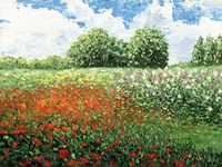 Impressionists Garden Fine Art Print