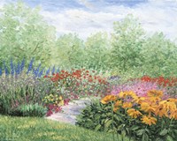 Impressionistic Garden Fine Art Print