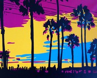 California Sunset Fine Art Print