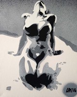 Grey Nude Fine Art Print