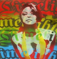 Limelight Woman Fine Art Print