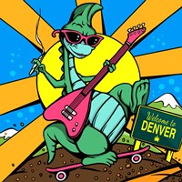 Denver Dinosour 1 Fine Art Print