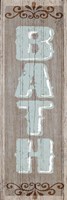 Bath Sign 1 Fine Art Print
