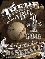 That Game is Baseball Fine Art Print