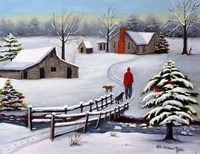 The Foot Bridge Fine Art Print