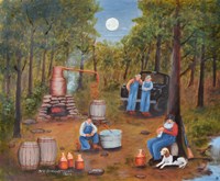 Moonshine Run Fine Art Print