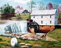 Murray's Mill in the Spring Fine Art Print