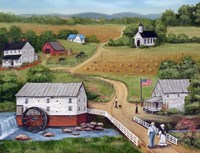 Murray's Mill The Past Fine Art Print