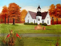 St. Paul's in Autumn Fine Art Print