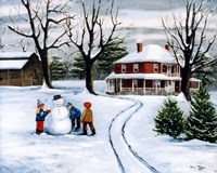 Winter Fun Fine Art Print
