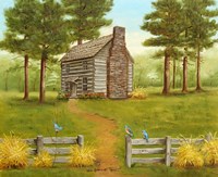 Old Hickory Tavern In The Spring Fine Art Print