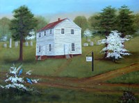 Old St. Paul's in the Spring Fine Art Print