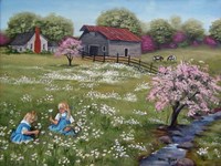 Where Daisies Grow Fine Art Print