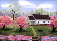 Mom and Dad's in Spring Fine Art Print