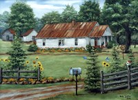 Mom and Dad's in Summer Fine Art Print