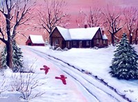 Red Dawn Fine Art Print