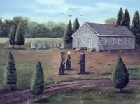 Cedar Grove Church Fine Art Print