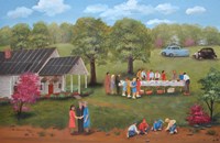 Family Get Together Fine Art Print