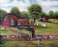 Rose Arbor Fine Art Print