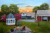 Baker's Country Home Fine Art Print