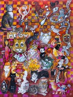 A Collection of Cats Fine Art Print