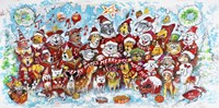 Christmas Choir 1 Fine Art Print