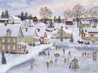 Christmas at the Cove Fine Art Print