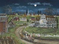 Haunted Hayride Fine Art Print