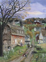 Skeleton Ball Fine Art Print