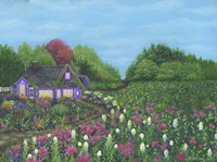 Royal Cottage & Garden Fine Art Print