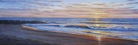 Sunset Breakers Fine Art Print