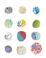 Geometric Collage III Framed Print