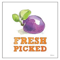 Fresh From the Garden VI No Border Sq Framed Print