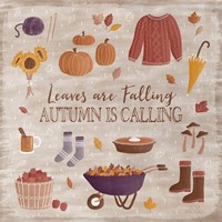 Autumn Enchantment I Fine Art Print