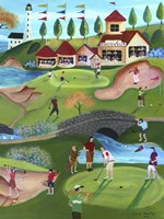 Country Golf Club Fine Art Print