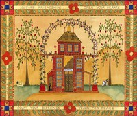 School House Blessings Nurture Friendships Fine Art Print