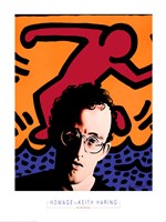 Homage to Keith Haring Fine Art Print