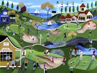 Fairway Golf Resort Fine Art Print