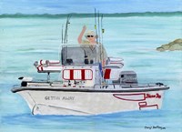 Gettin Away Blazer Bay Fine Art Print