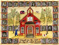 Little Red School House Fine Art Print