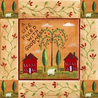 A Life Filled With Goodness 1 Fine Art Print