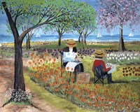 Artist By The Sea Fine Art Print