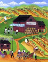 Beaujolais Vineyard Fine Art Print