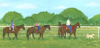 Country Horse Back Riding Fine Art Print